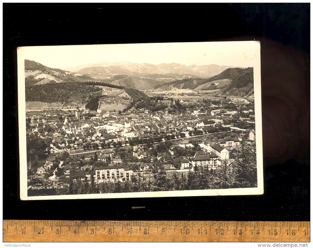 BRUCK AN DER MUR  global Ansicht am Stadt - general view