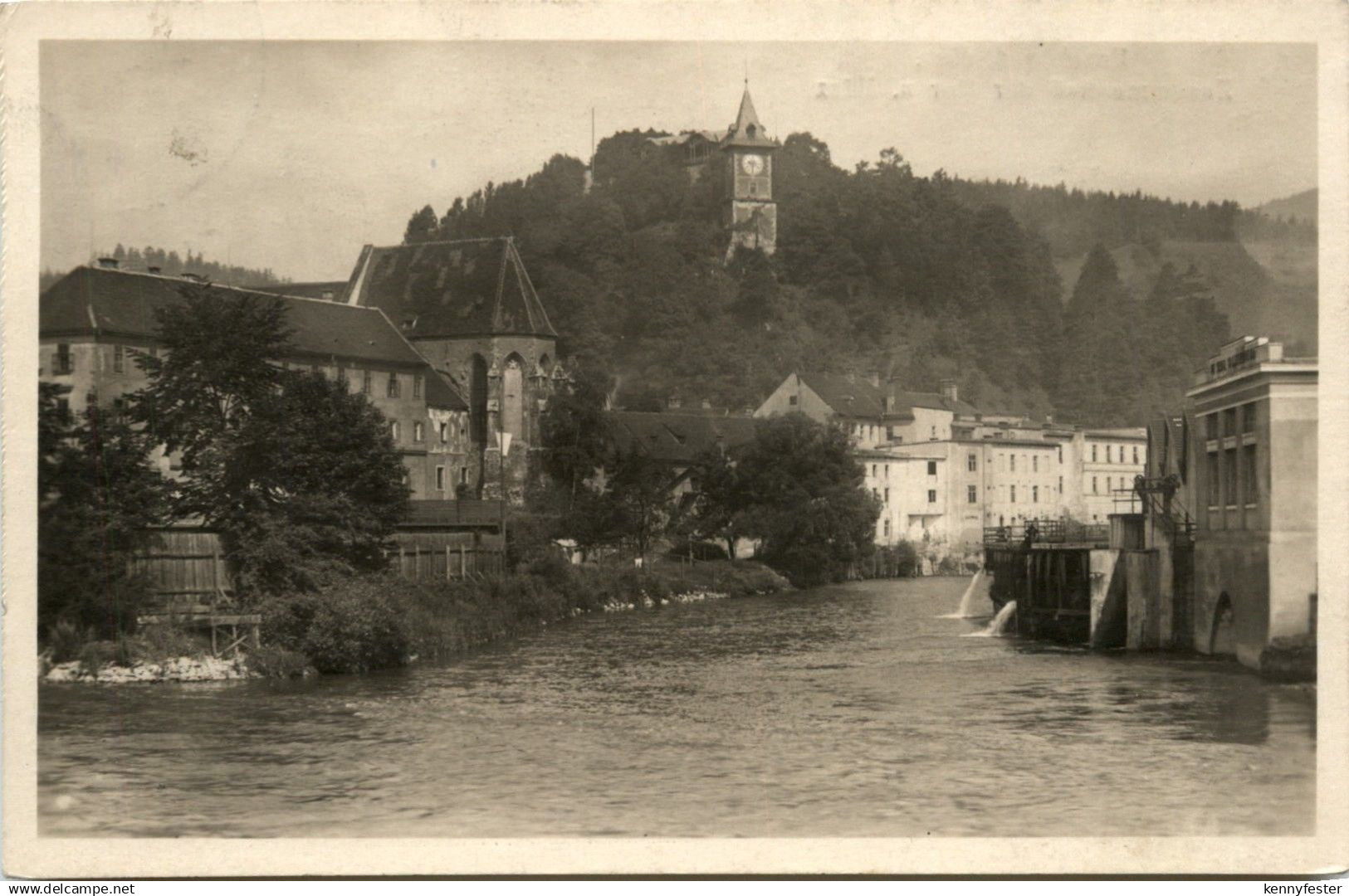 Bruck an der Mur/Steiermark - Zusammenfluss der Mur und Mürz