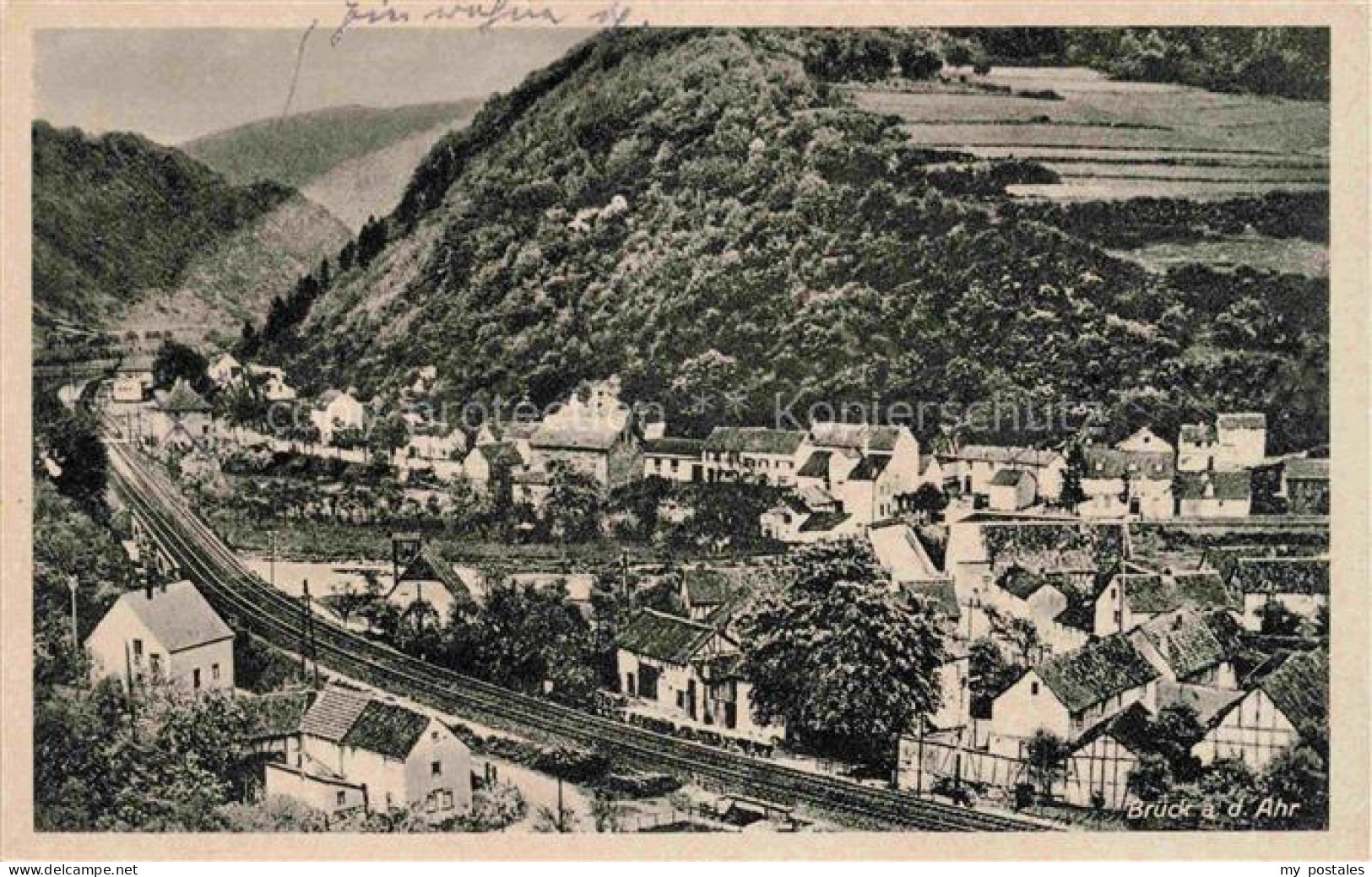 Brueck Ahr Ahrbrueck Ahrweiler Panorama