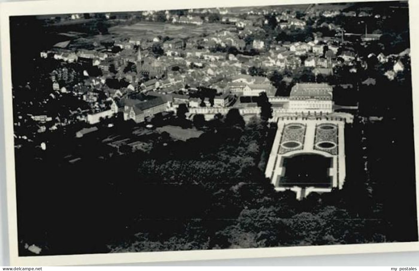 Bruehl Rheinland Fliegeraufnahme