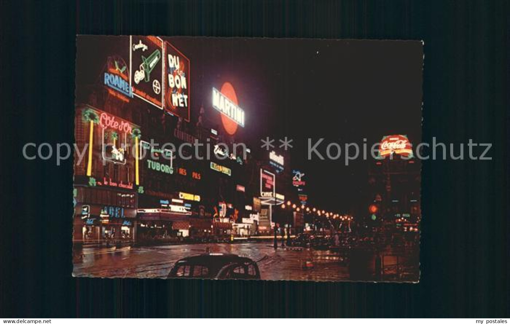 Bruessel Bruxelles Der Brouckère Platz bei Nacht