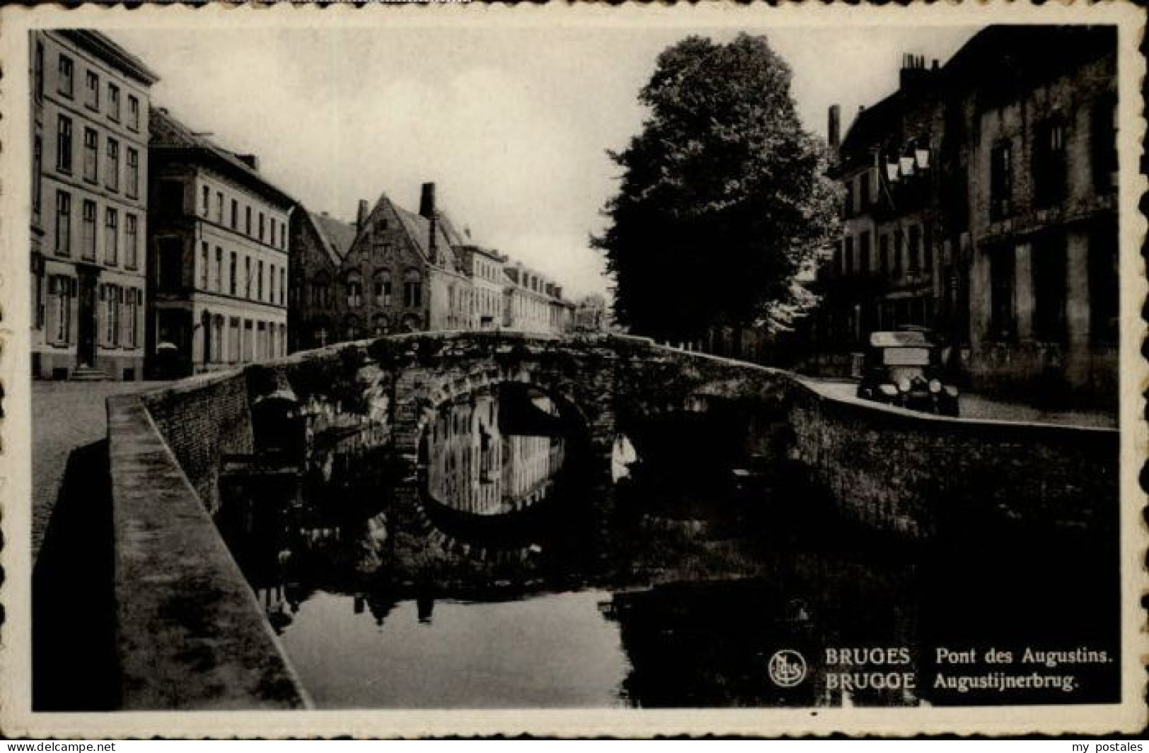 Bruges BRUGGE Belgie Bruges Brugge Pont Augustins Augustijnerbrug