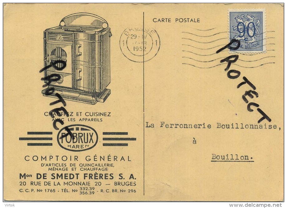 Brugge :  Fobrux Haren :  zie scans    (  2 scan )  reclame