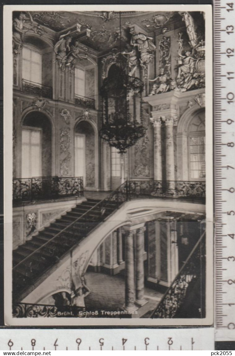 Brühl - Schloß - Treppenhaus -  nicht  gelaufen ( AK 5328)  günstige Versandkosten