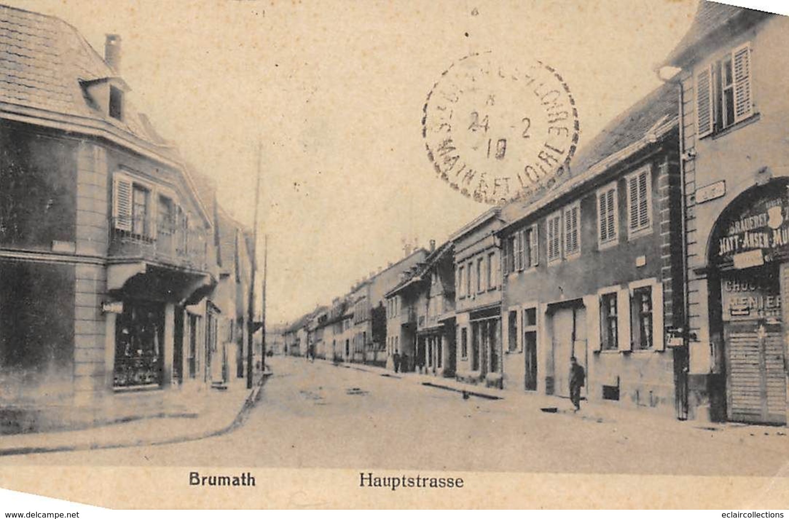 Brumath          67       Hauptstrasse        (voir scan)