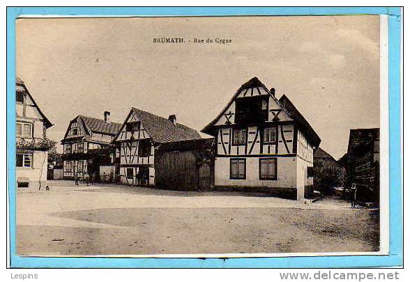 BRUMATH --  Rue du Cygne