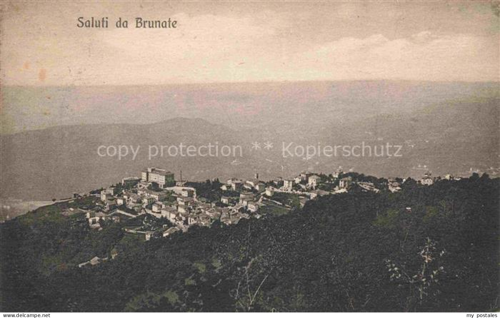 Brunate Como Lombardia IT Panorama