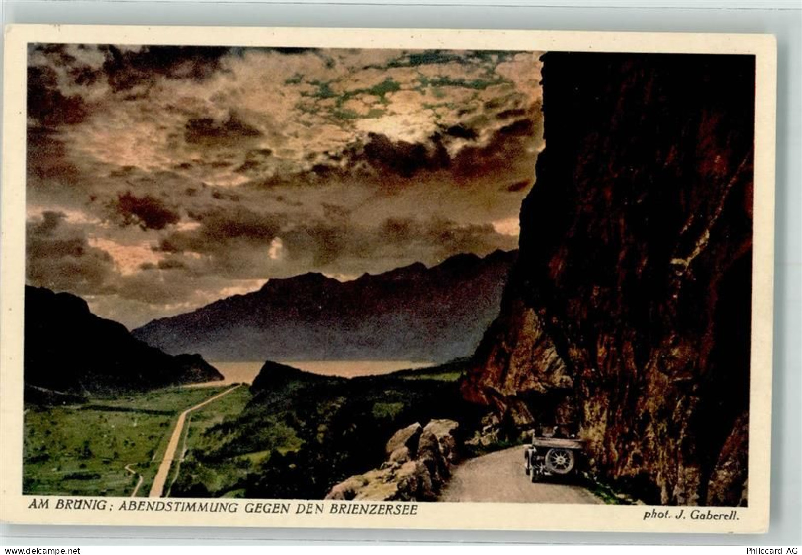 Brünig OW Foto AK Foto Gaberell - 39697761