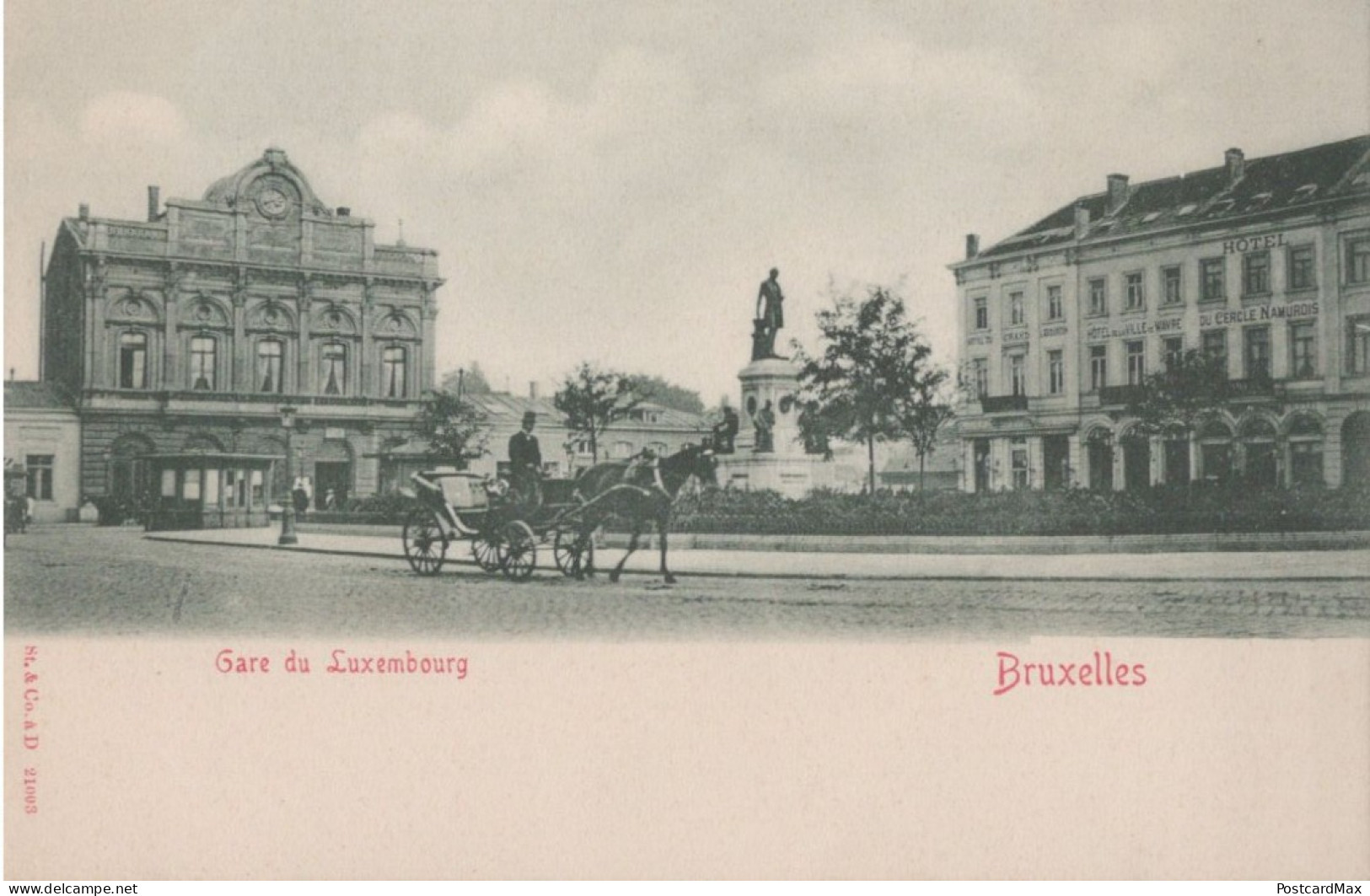 Brussel (Bruxelles) - Gare du Luxembourg