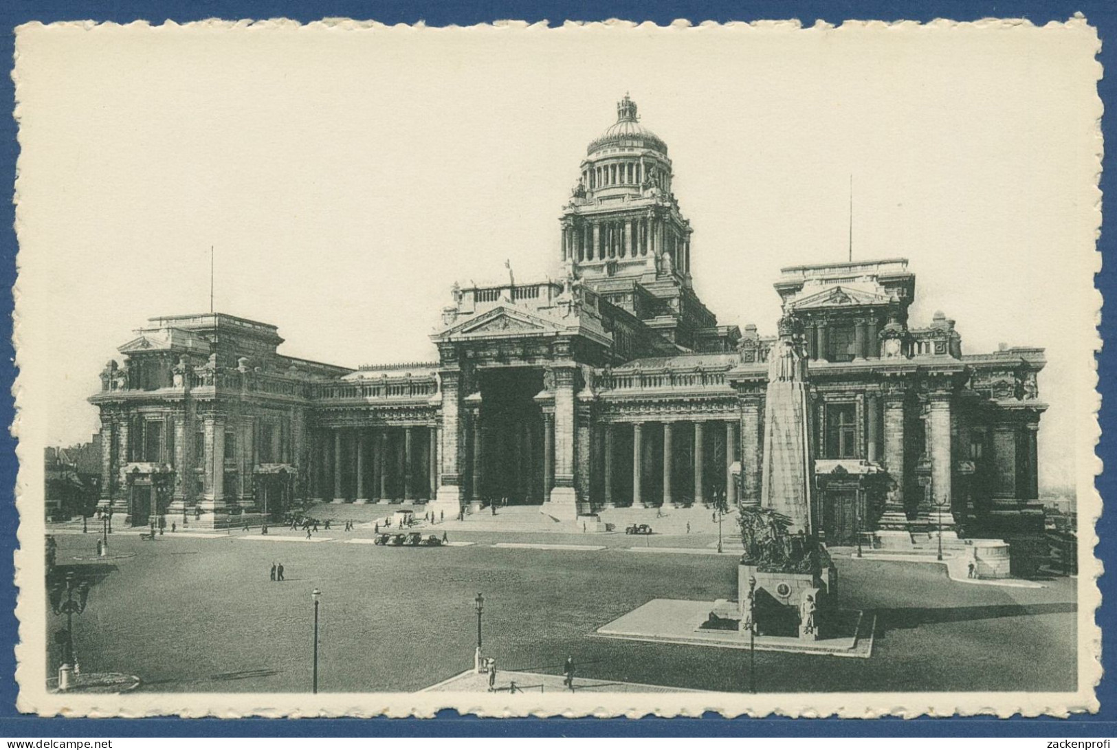 Brüssel Justizpalast Kriegerdenkmal, ungebraucht (AK4625)