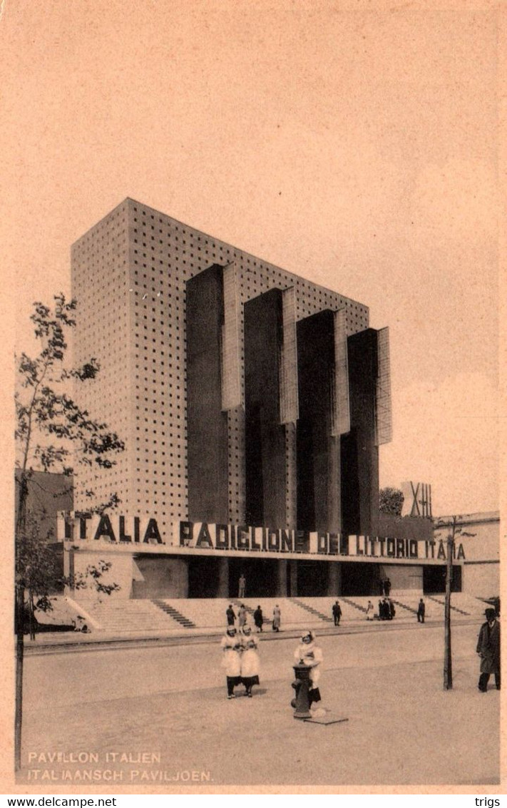Brussel (Tentoonstelling van 1935) - Italiaansch Paviljoen