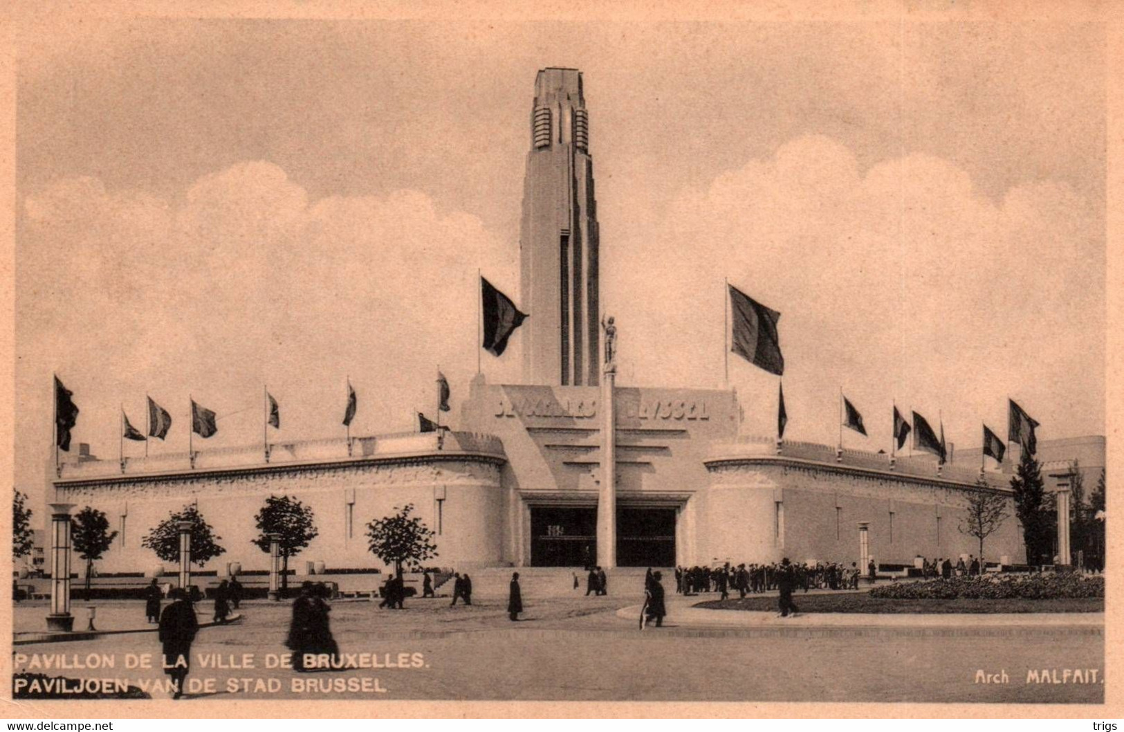Brussel (Wereldtentoonstelling van 1935) - Paviljoen van de Stad Brussel
