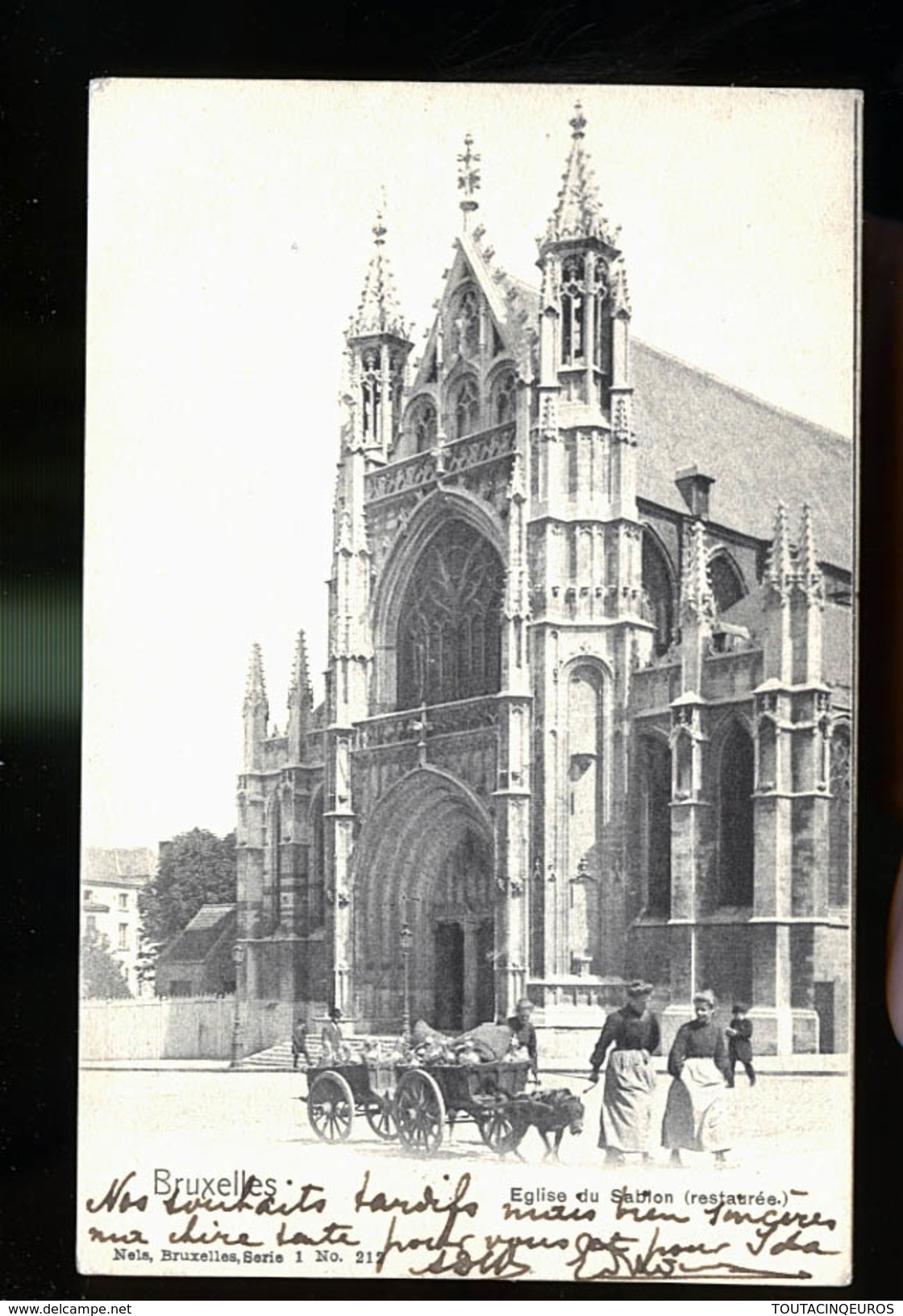 BRUXELLES ATTELAGE DE CHIENS