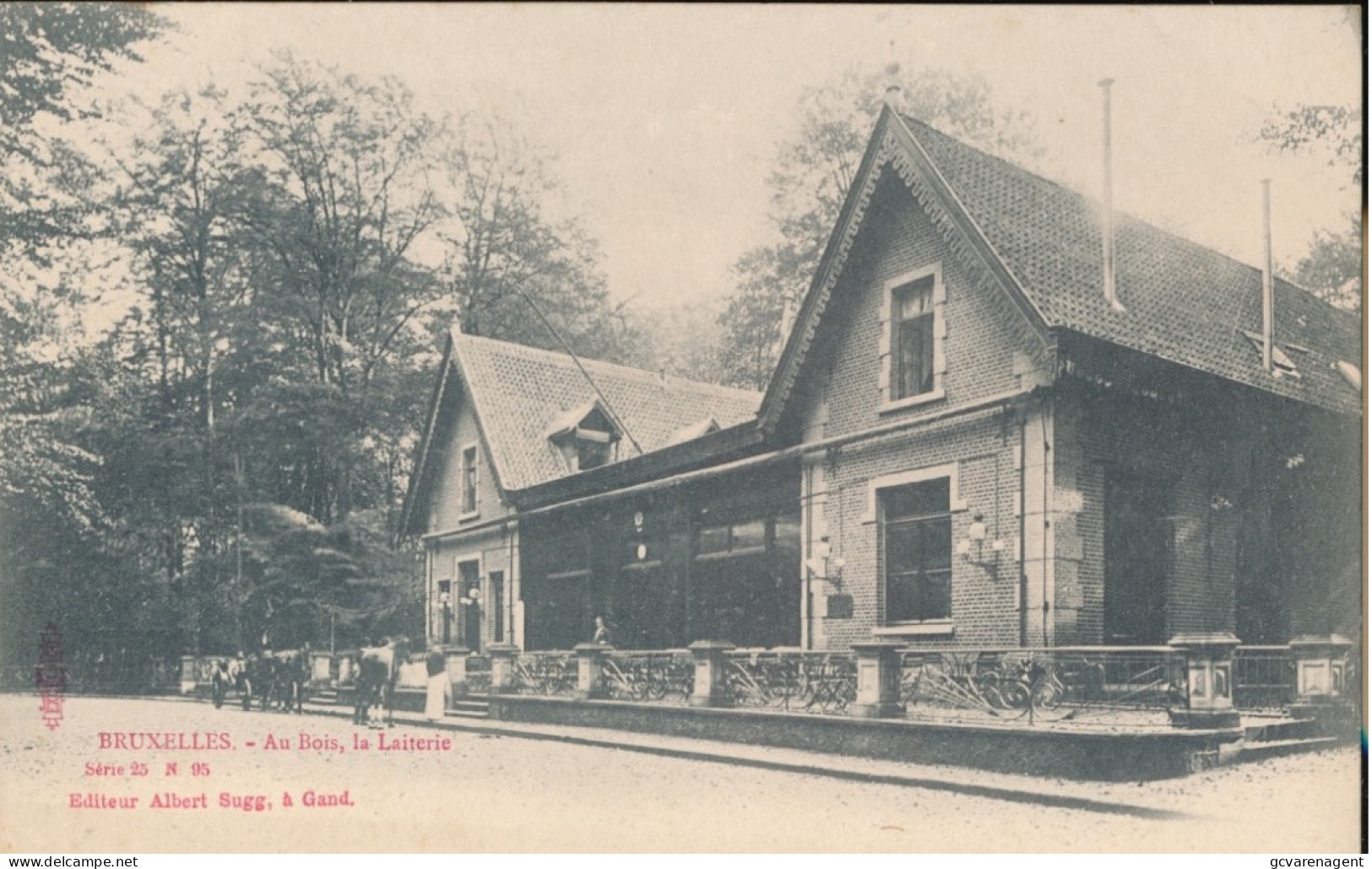 BRUXELLES.  AU BOIS  LA LAITERIE