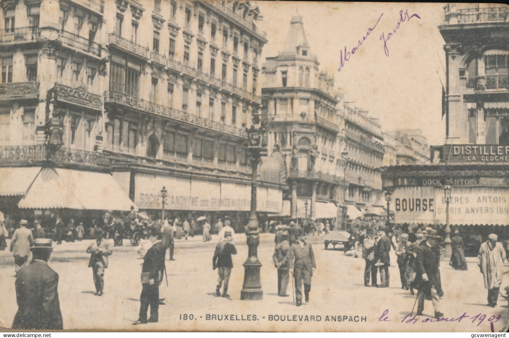 BRUXELLES      BOULEVARD ANSPACH