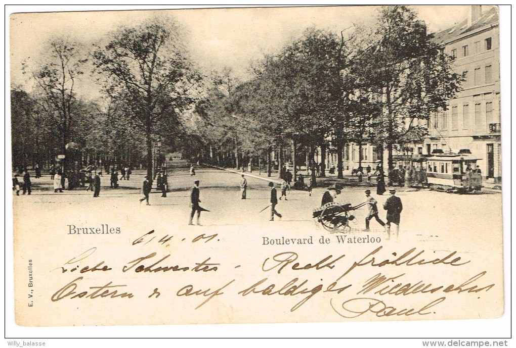 "Bruxelles - Boulevard de Waterloo"