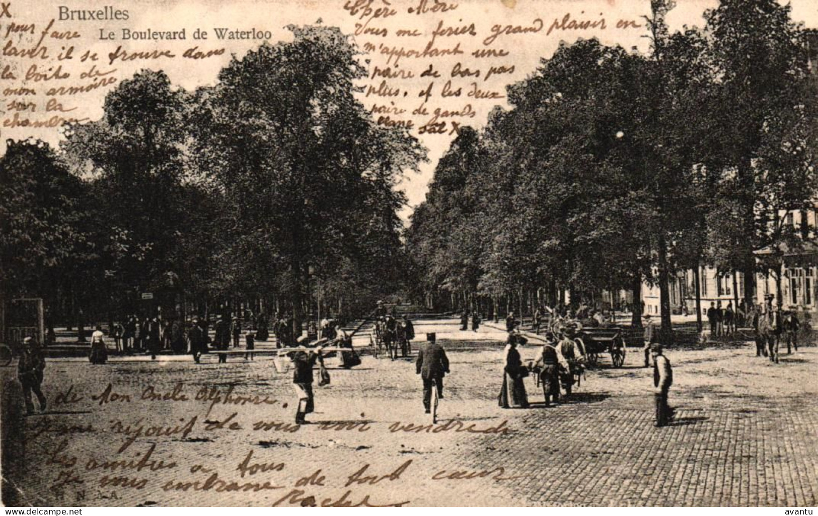 BRUXELLES / BOULEVARD DE WATERLOO