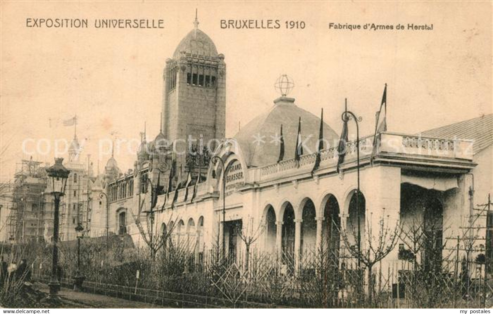 Bruxelles Bruessel Exposition Universelle 1910 Fabrique d’Armes de Herstal