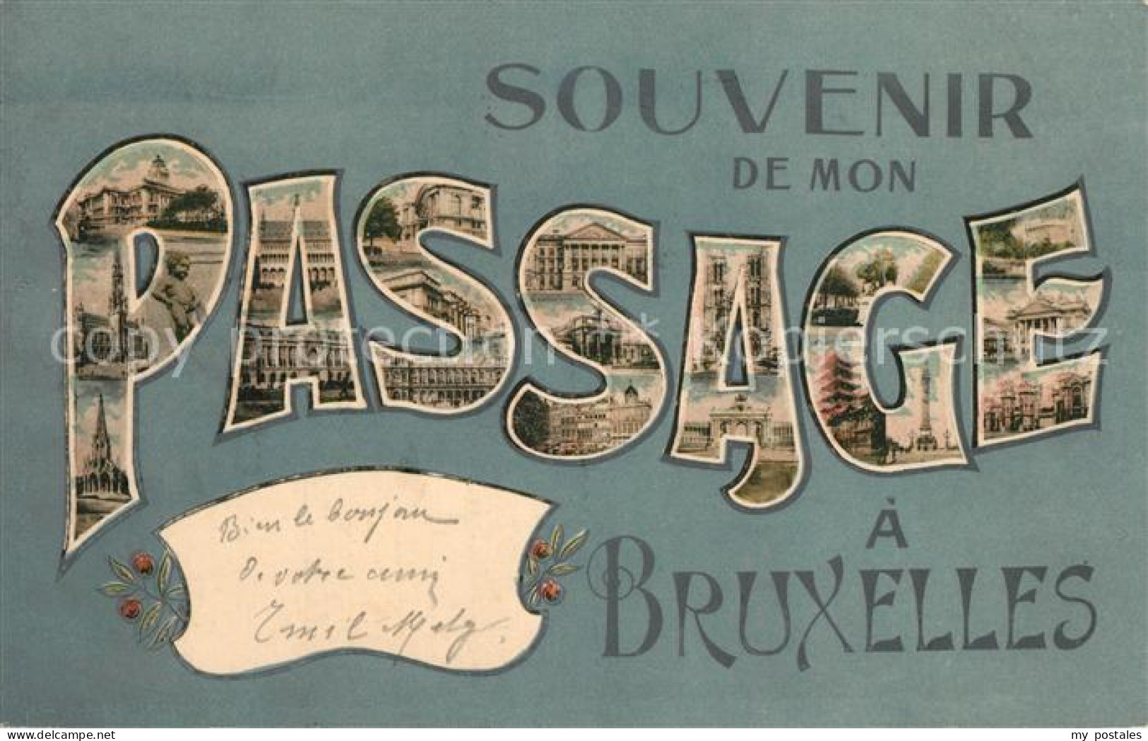 Bruxelles Bruessel Passage a Bruxelles