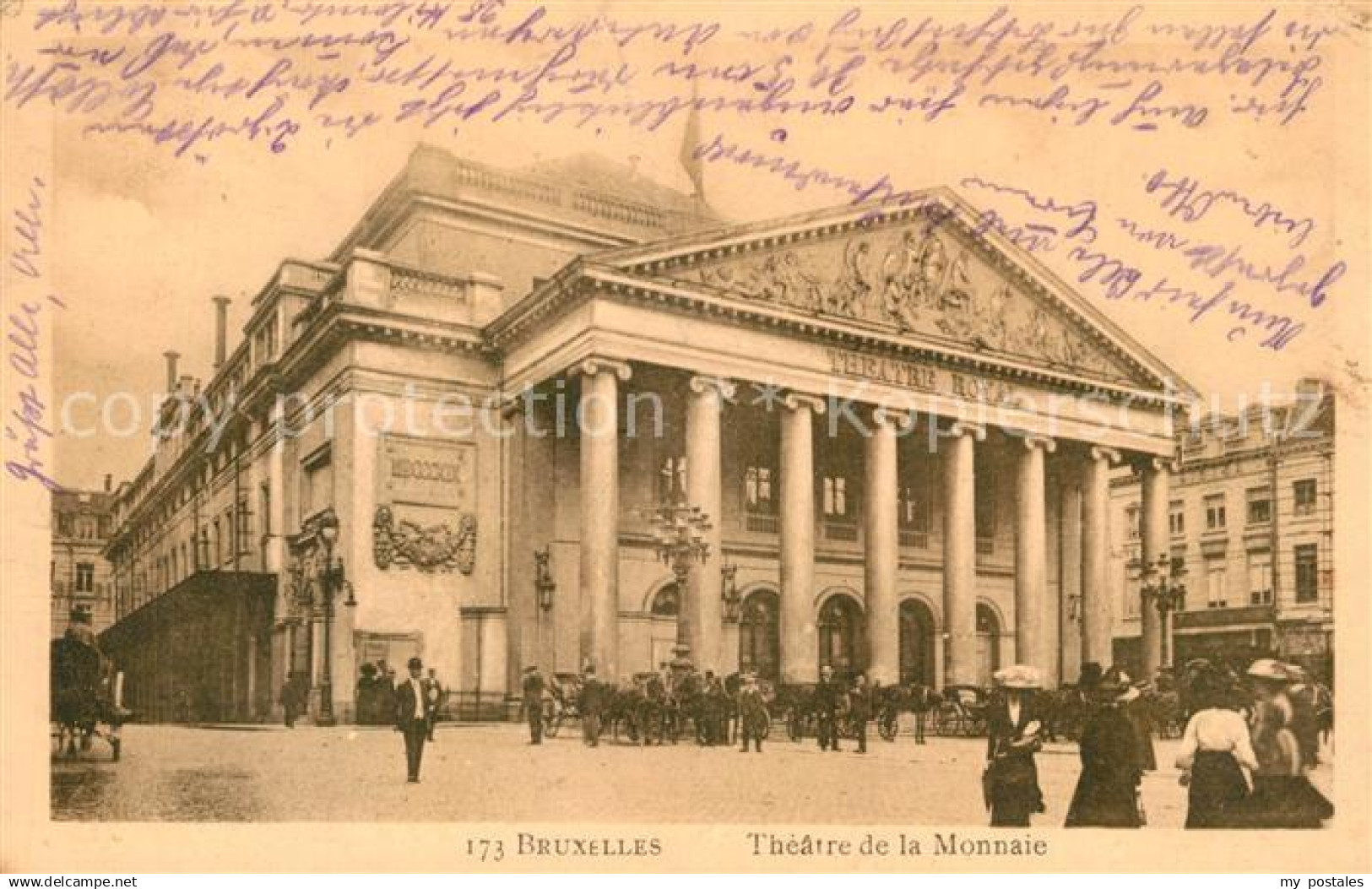 Bruxelles Bruessel Theatre de la Monnaie