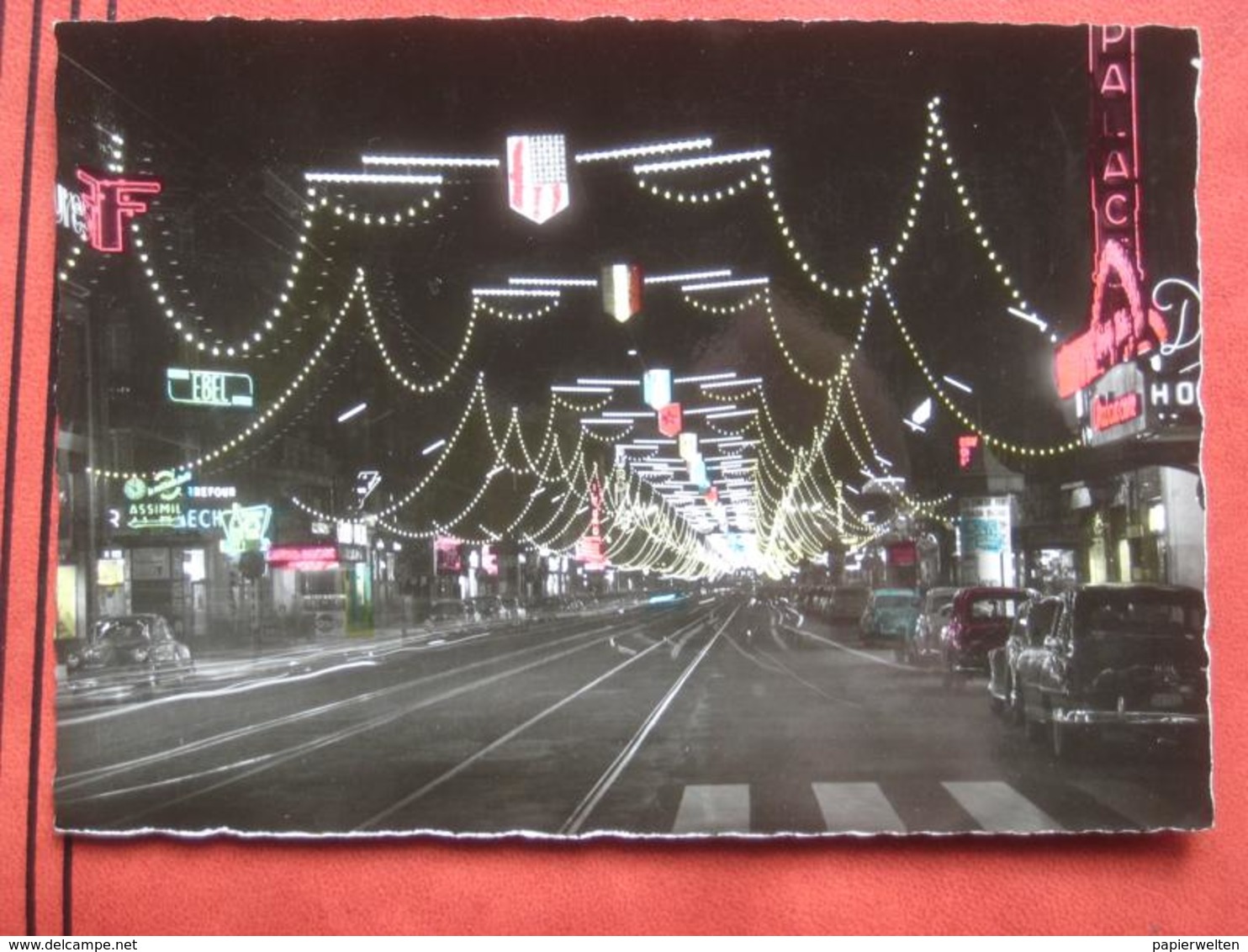 Bruxelles / Brussel - Exposition de Bruxelles 1958: Boulevard Anspach