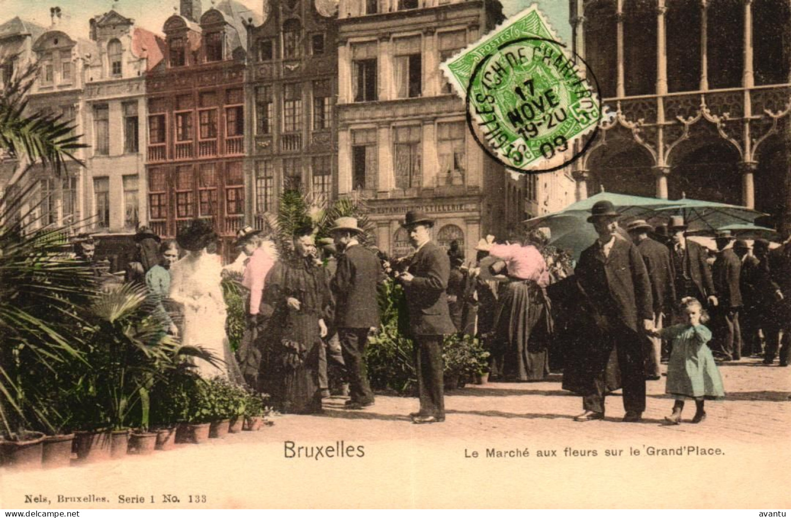 BRUXELLES / BRUSSEL / LE MARCHE AUX FLEURS