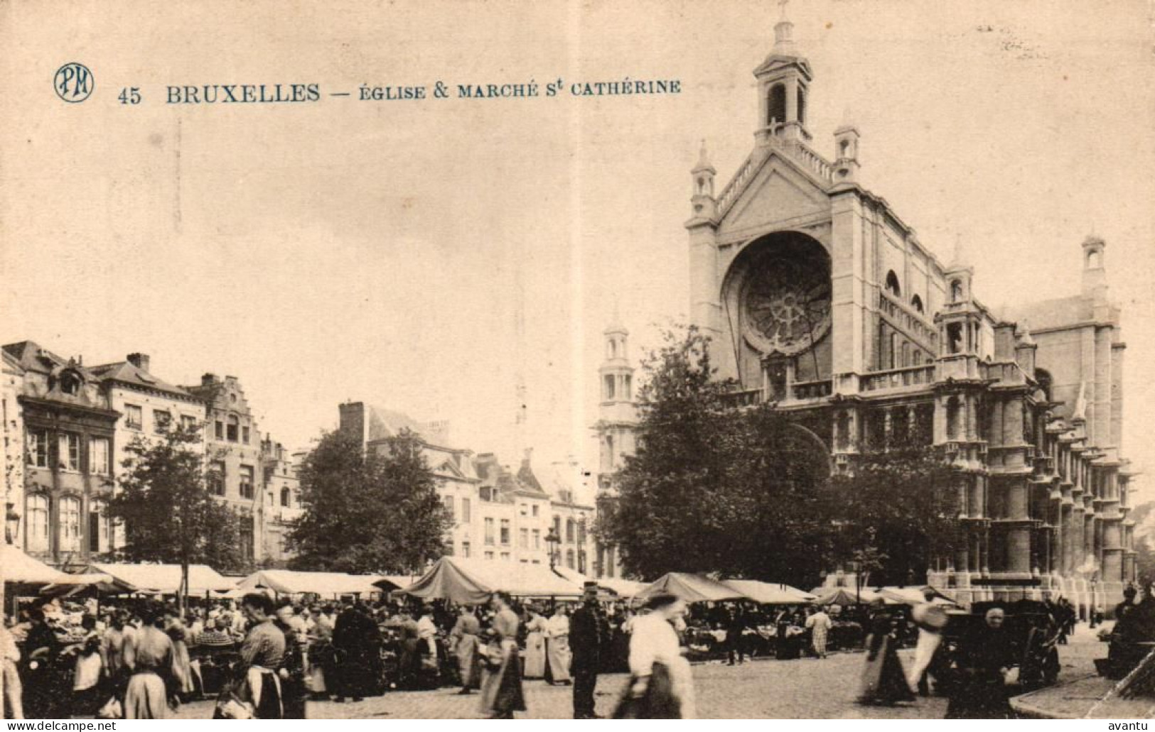 BRUXELLES / BRUSSEL  / MARCHE STE CATHERINE