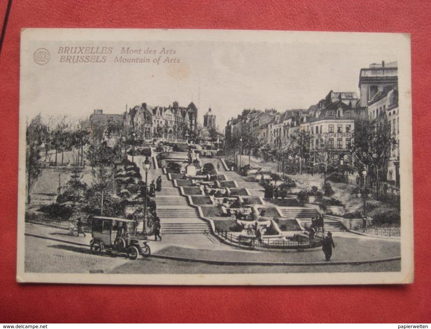 Bruxelles / Brussel - Mont des Arts / Mountain of Arts / Auto!!!