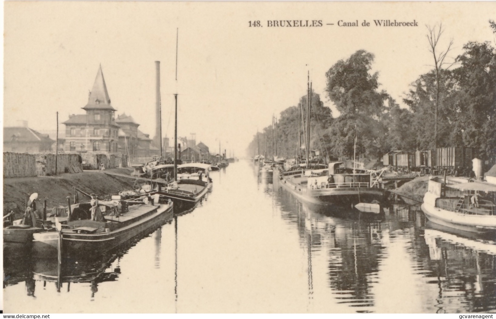 BRUXELLES    CANAL DE WILLEBROECK