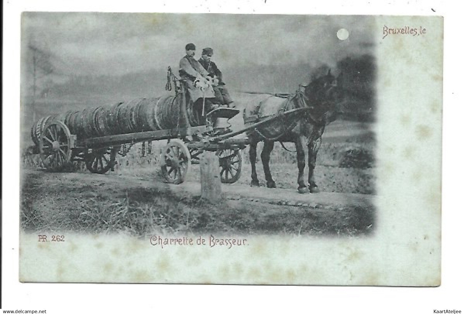 Bruxelles - Charette de Brasseur.