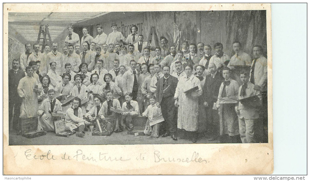 Bruxelles : école de peinture