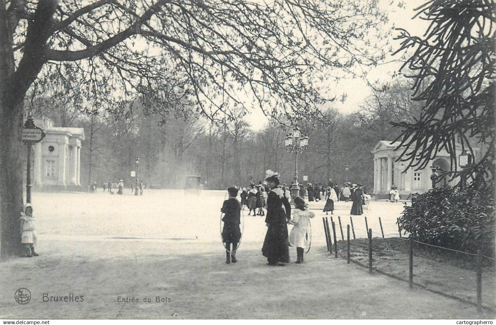 Bruxelles entree du bois