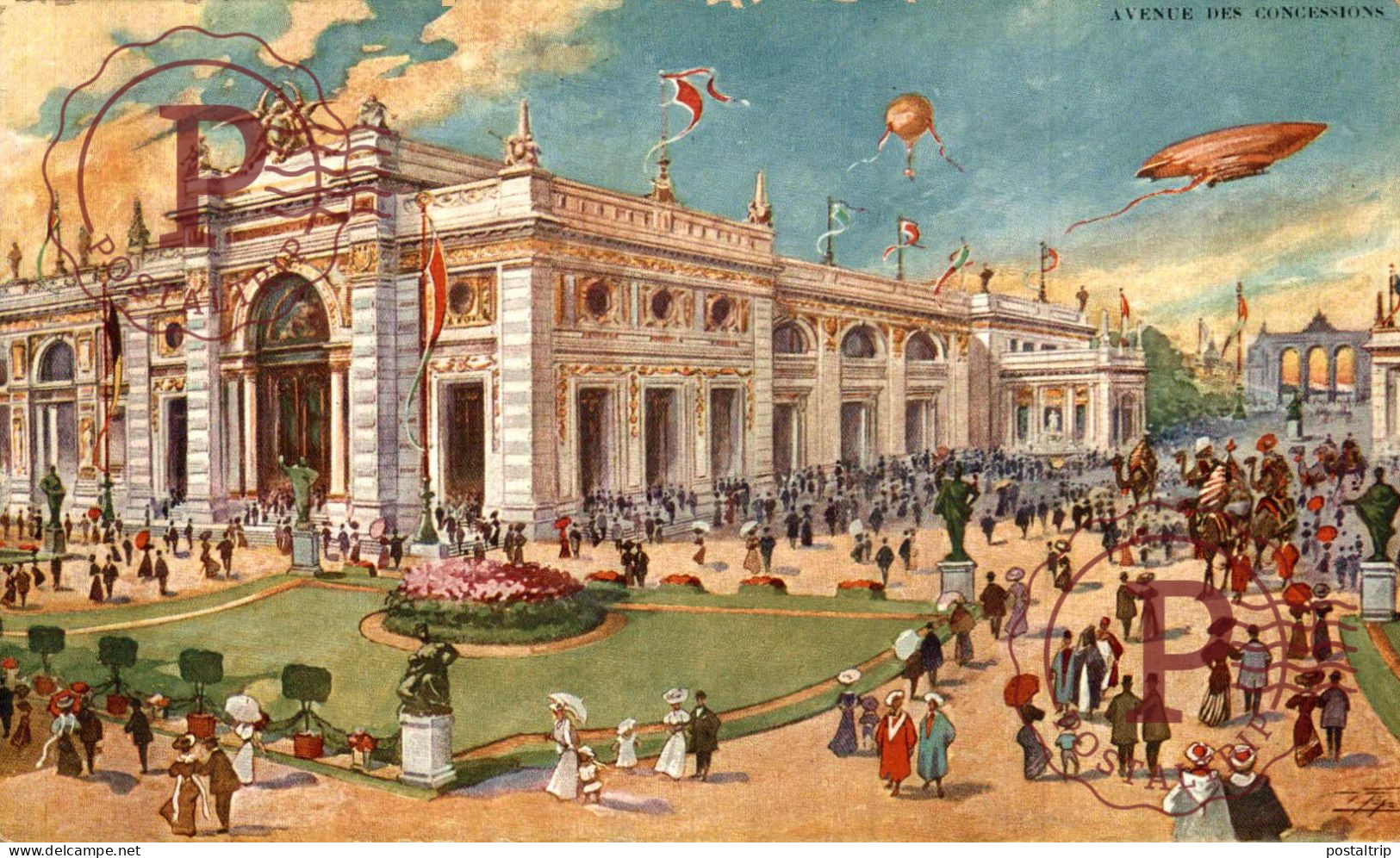 Bruxelles Expo 1910   BRUSSEL BRUXELLES belgie belgique
