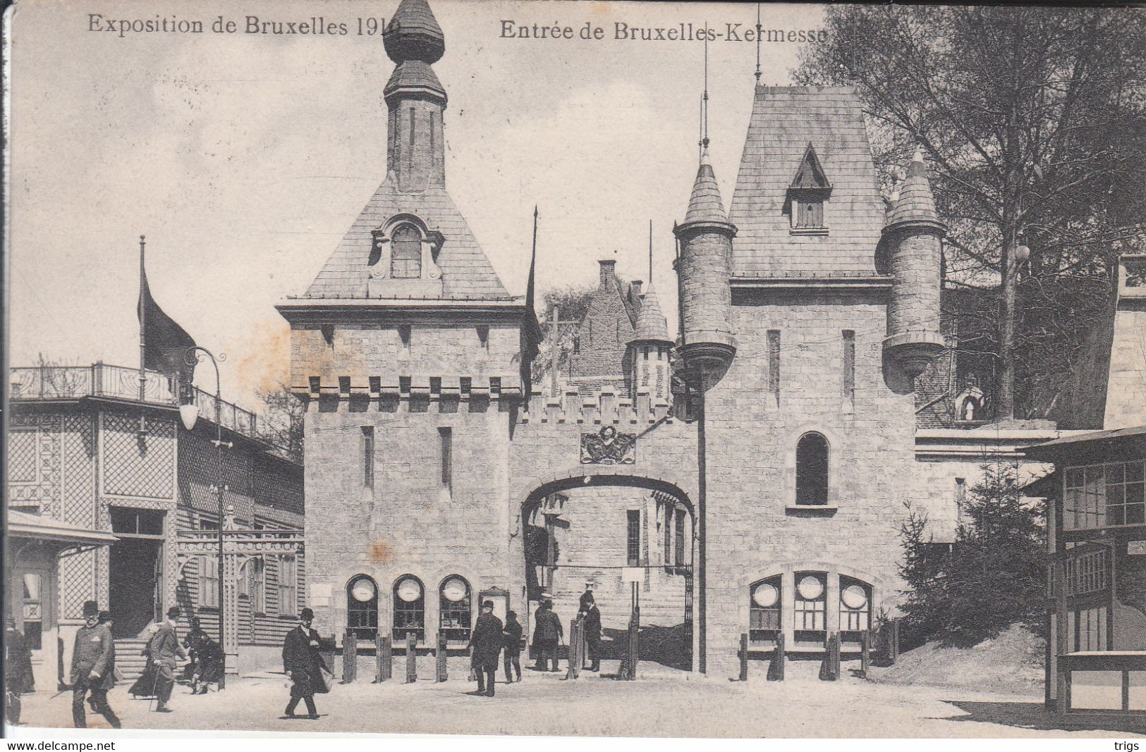 Bruxelles (Exposition de 1910) - Entrée de Bruxelles Kermesse