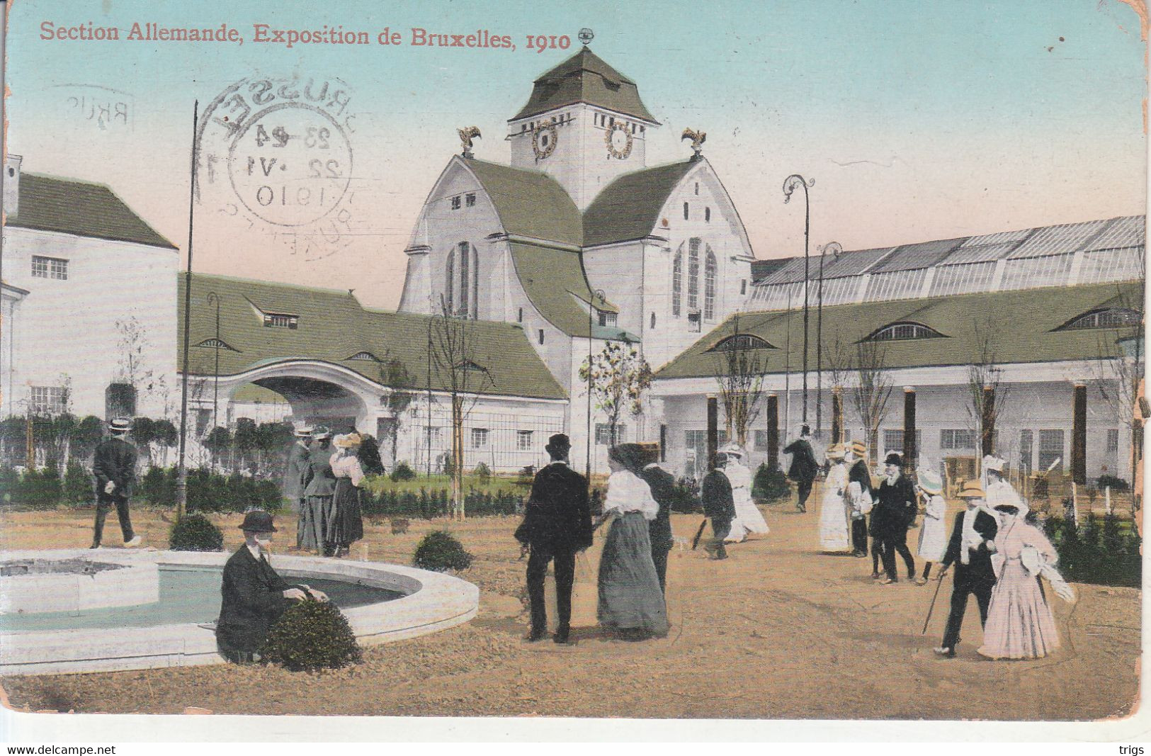 Bruxelles (Exposition de 1910) - Section Allemande