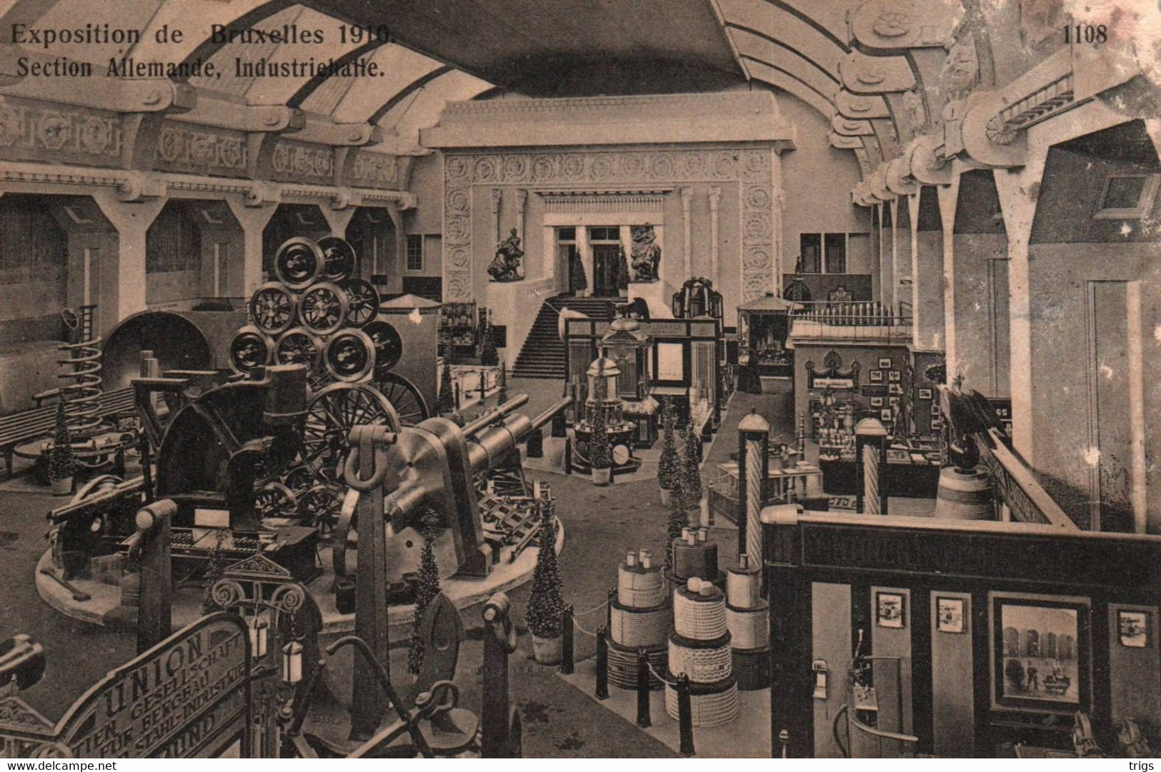 Bruxelles (Exposition de 1910) - Section Allemande, Industriehalle