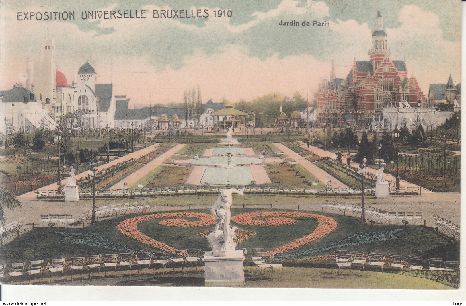 Bruxelles (Exposition Universelle de 1910) - Jardin de Paris