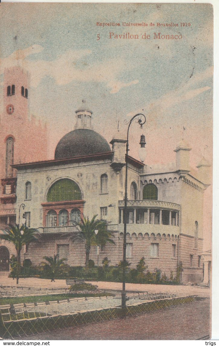 Bruxelles (Exposition Universelle de 1910) - Pavillon de Monaco