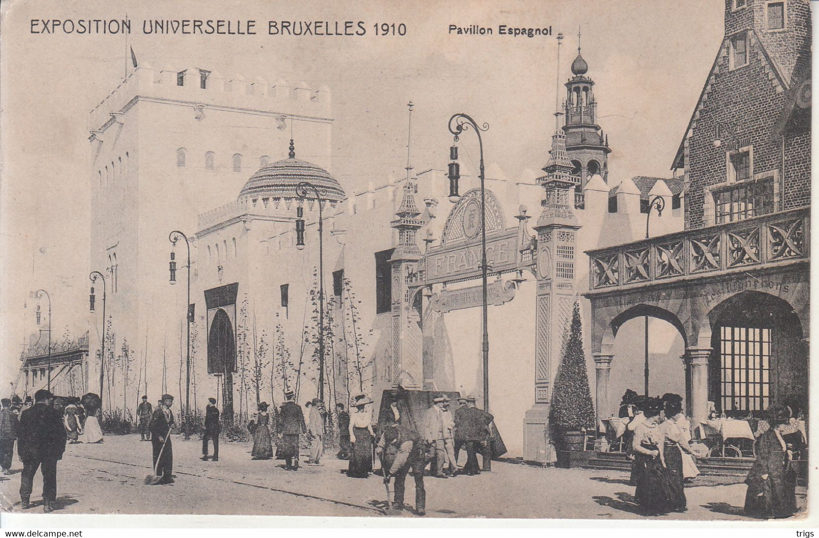 Bruxelles (Exposition Universelle de 1910) - Pavillon Espagnol