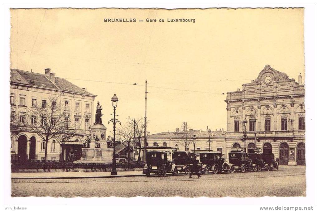 "Bruxelles - Gare du Luxembourg"