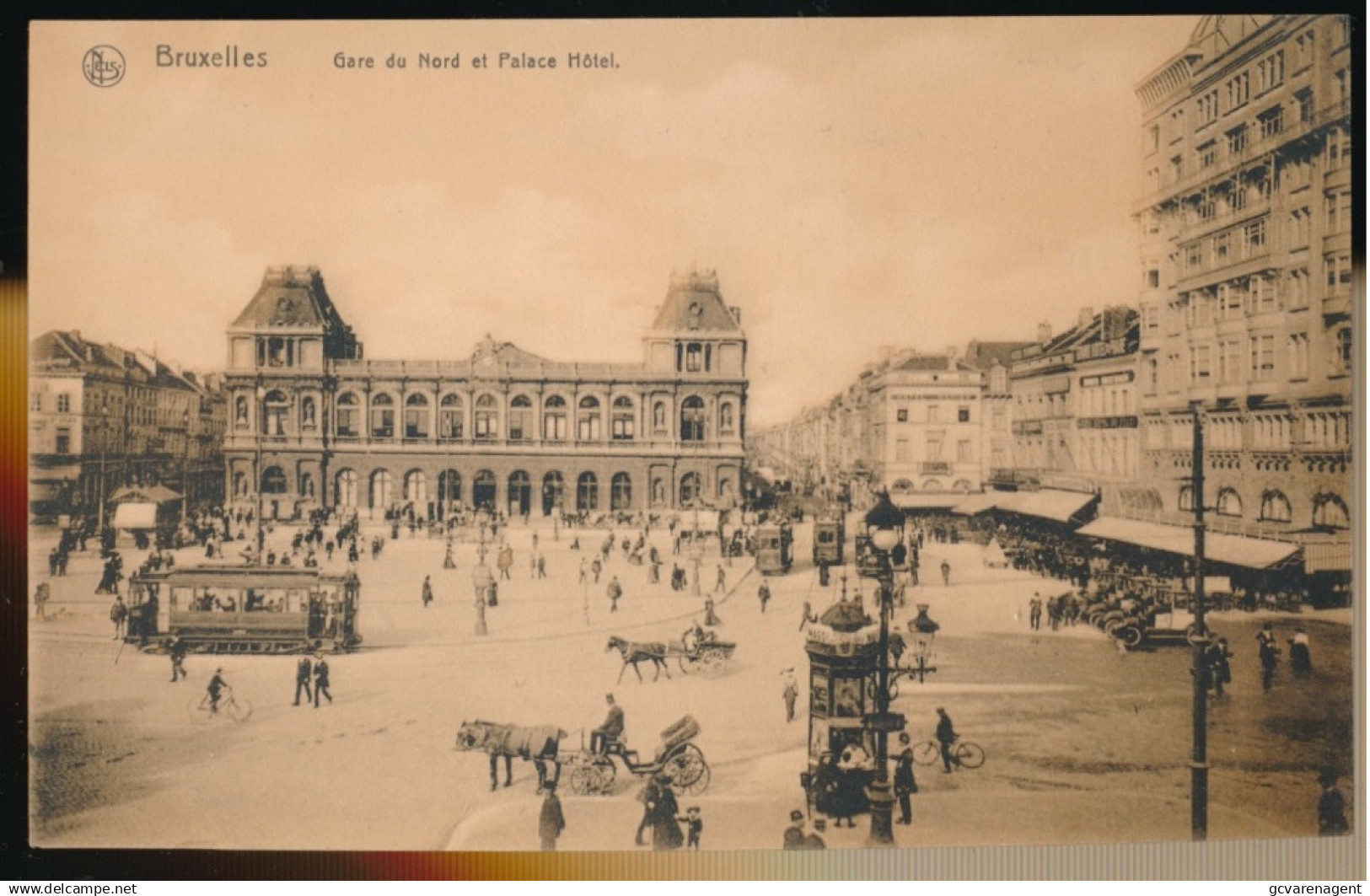 BRUXELLES   GARE DU NORD ET PALACE HOTEL