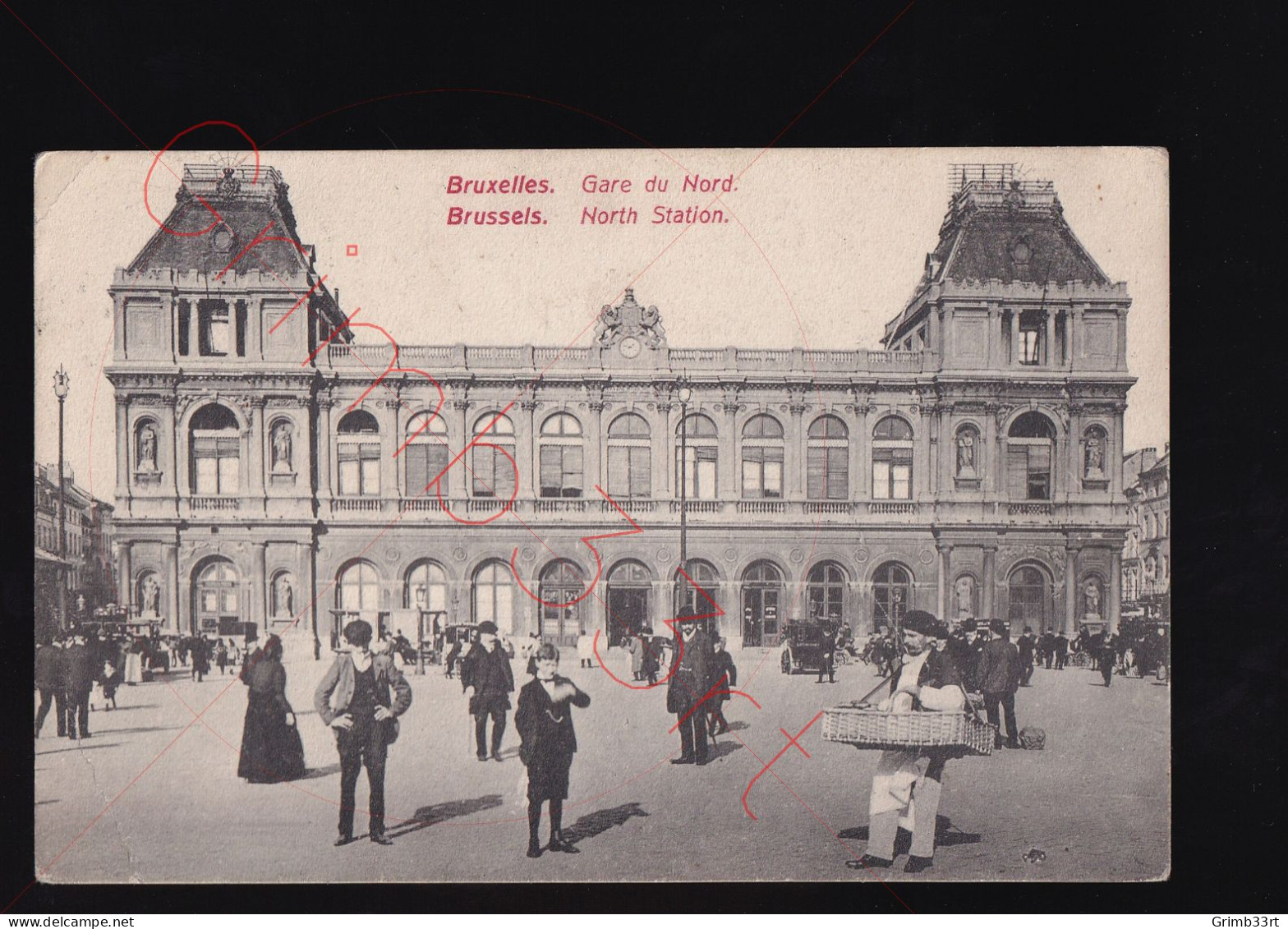 Bruxelles - Gare du Nord - postkaart