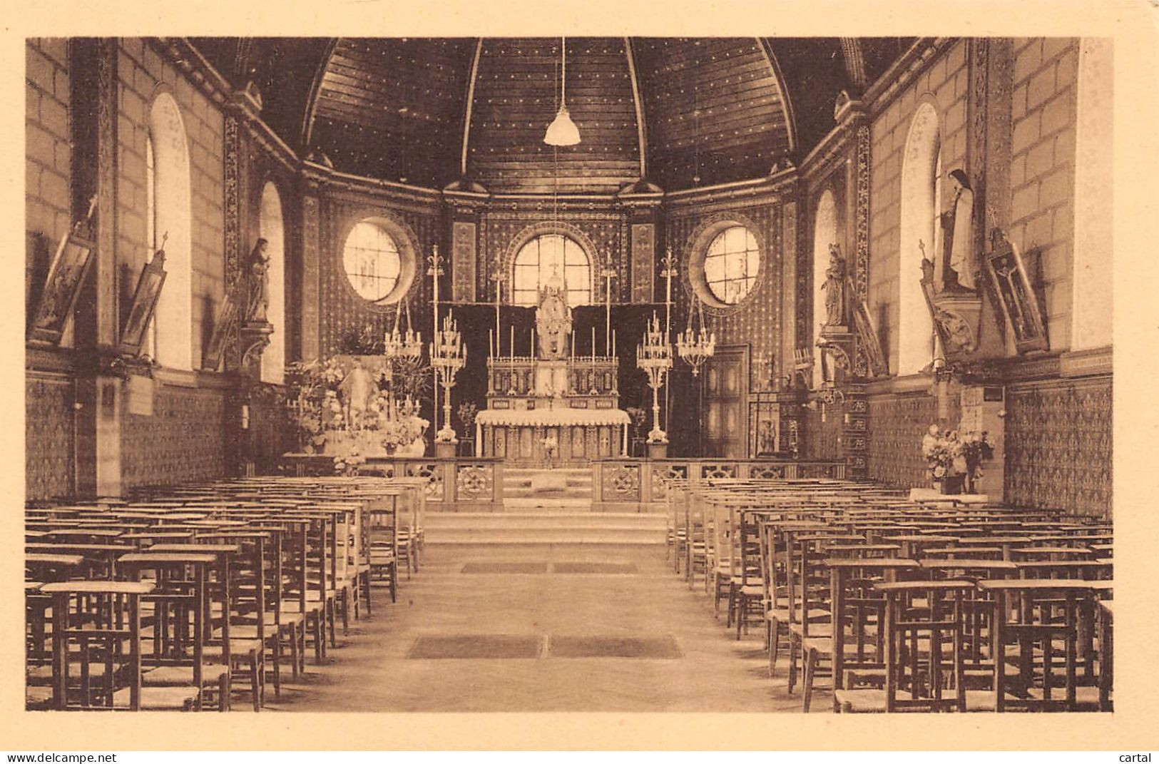 BRUXELLES - Hôpital Militaire - Chapelle