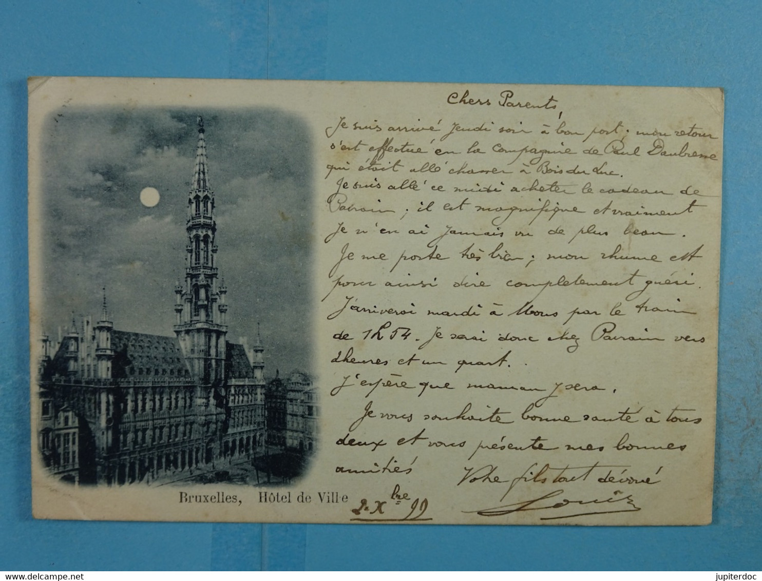 Bruxelles Hôtel de Ville (1899)
