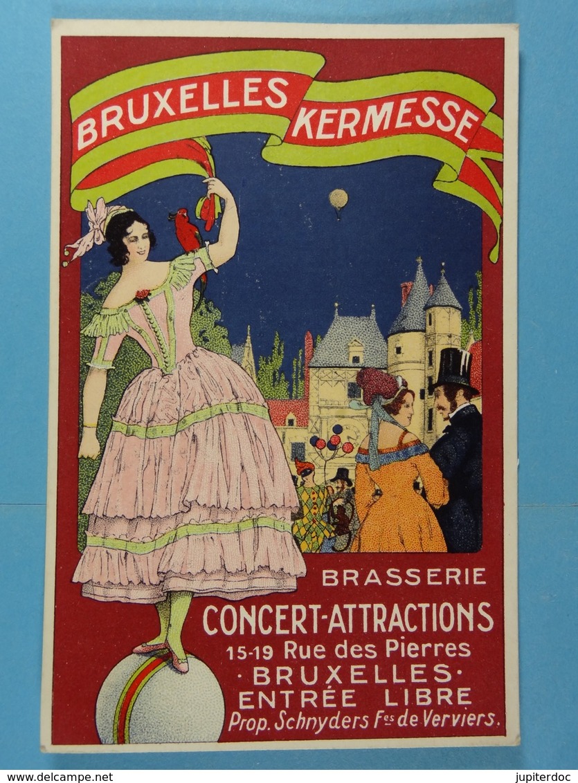 Bruxelles Kermesse Brasserie Concert Attractions