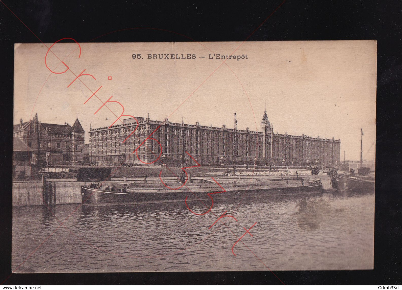 Bruxelles - L'Entrepôt - postkaart