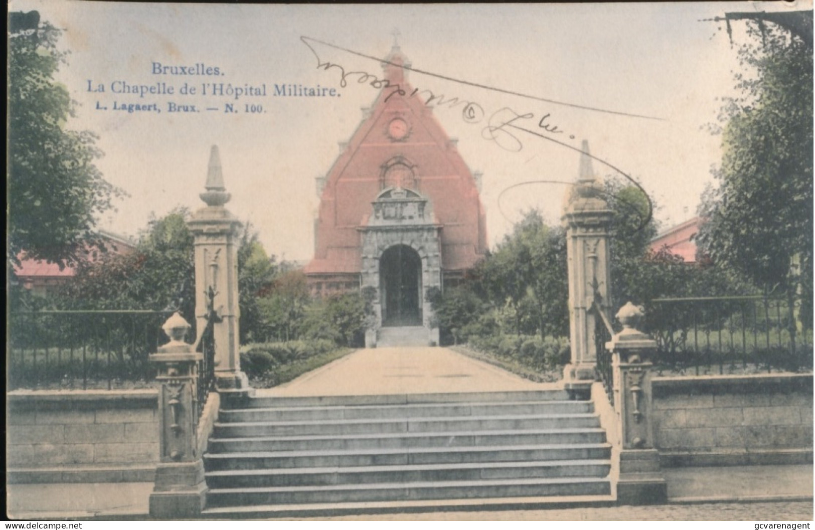BRUXELLES.    LA CHAPELLE DE L'HOPITAL MILITAIRE