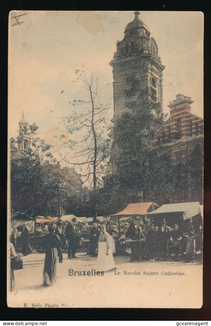 BRUXELLES.     LE MARCHE SAINTE CATHERINE
