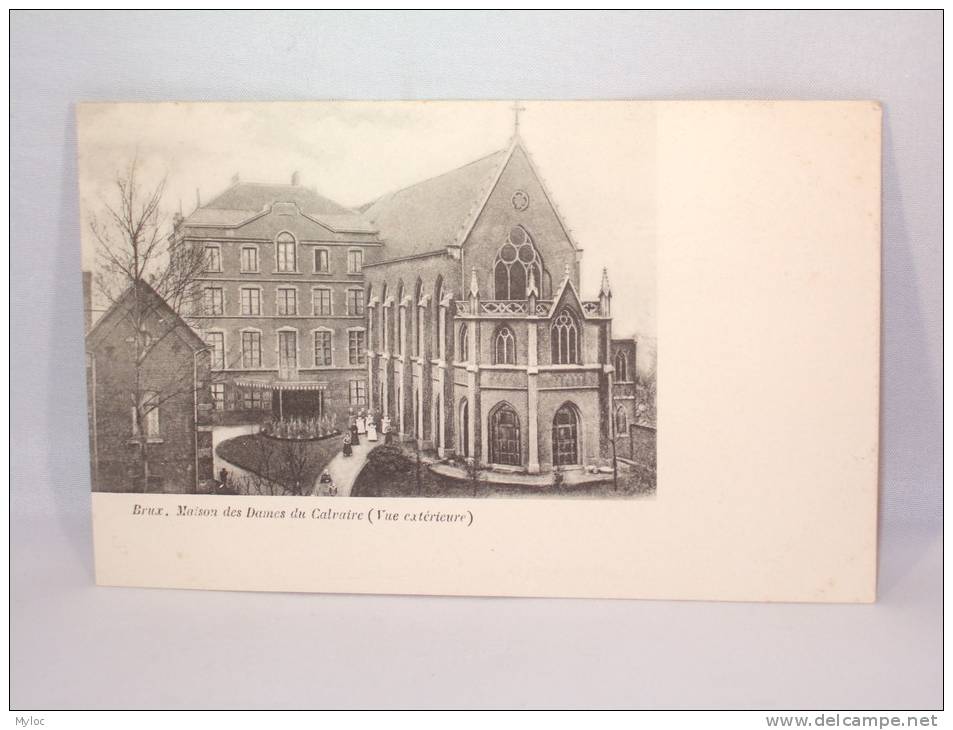 Bruxelles. Maison des Dames du Calvaire. (Vue extérieure)