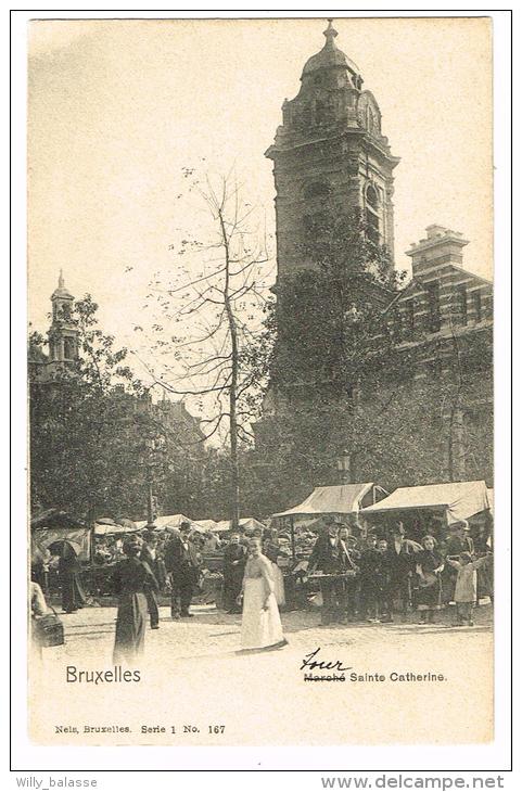 "Bruxelles - Marché Sainte Catherine"